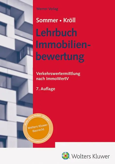 Cover: 9783804156500 | Lehrbuch Immobilienbewertung | Verkehrswertermittlung nach ImmoWertV