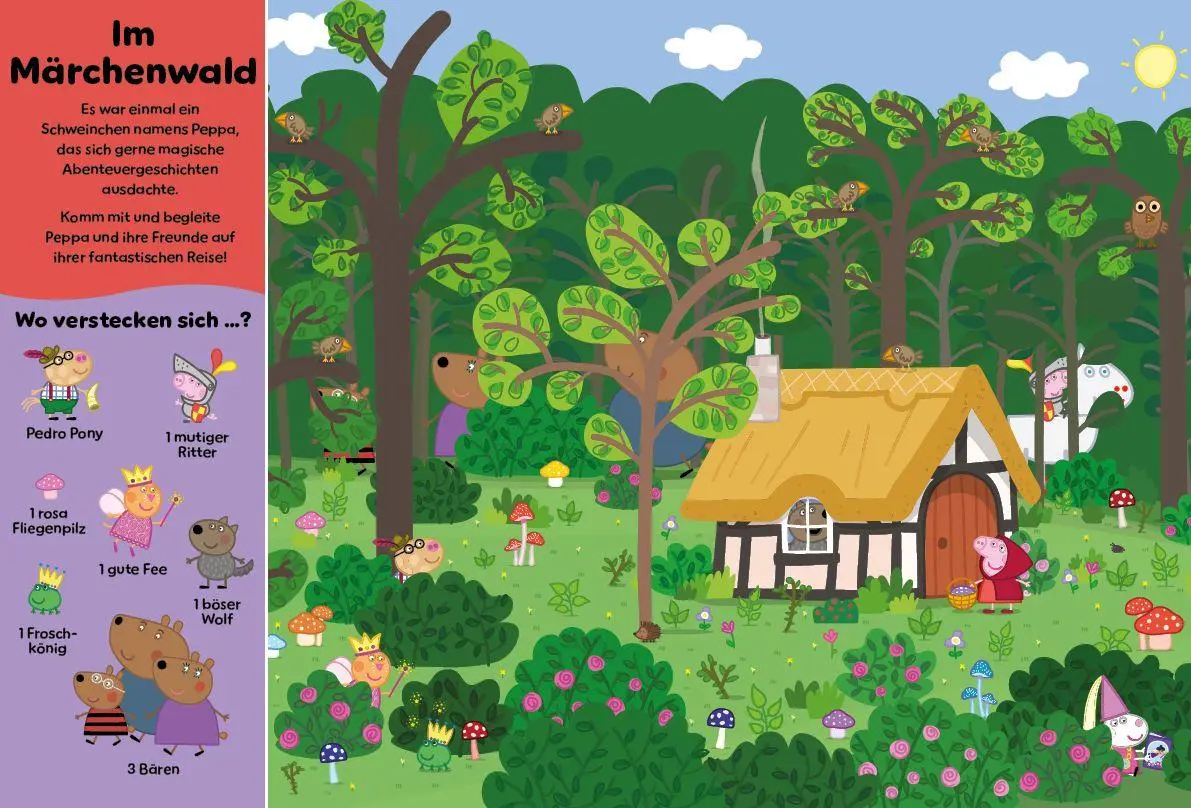Bild: 9783833246500 | Peppa Pig: Wo ist Peppa? Mein magisches Wimmelbuch | Wimmelbuch | Buch