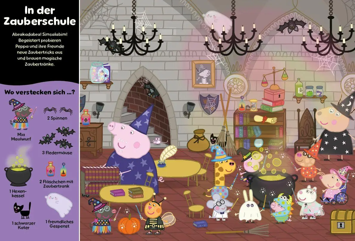 Bild: 9783833246500 | Peppa Pig: Wo ist Peppa? Mein magisches Wimmelbuch | Wimmelbuch | Buch