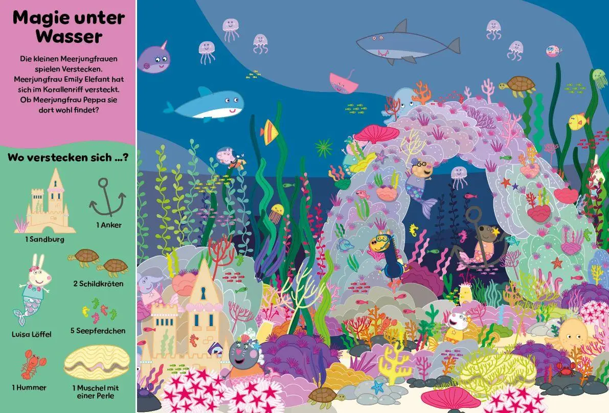 Bild: 9783833246500 | Peppa Pig: Wo ist Peppa? Mein magisches Wimmelbuch | Wimmelbuch | Buch