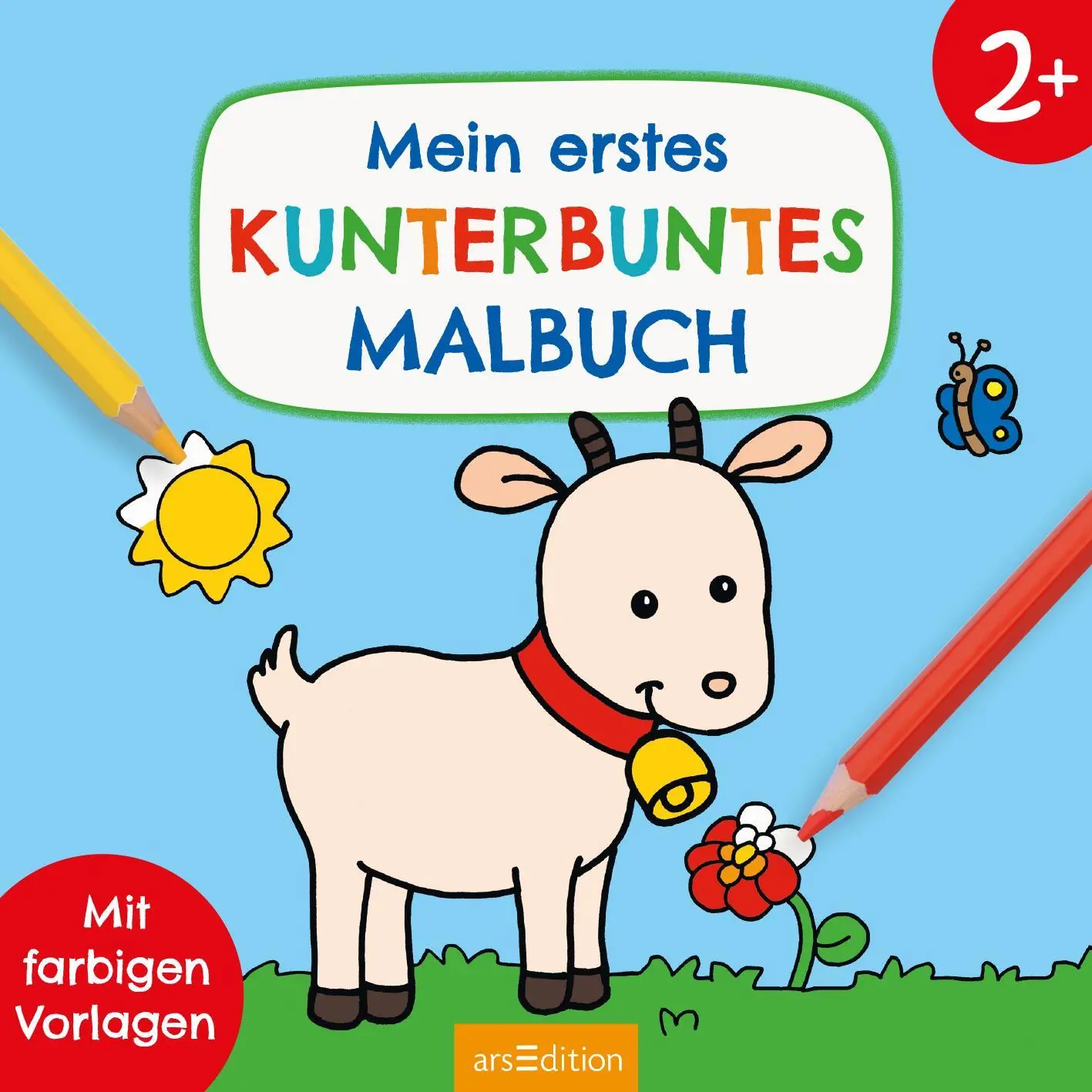 Bild: 9783845816500 | Mein erstes kunterbuntes Malbuch | Mit farbigen Vorlagen | Schmidt