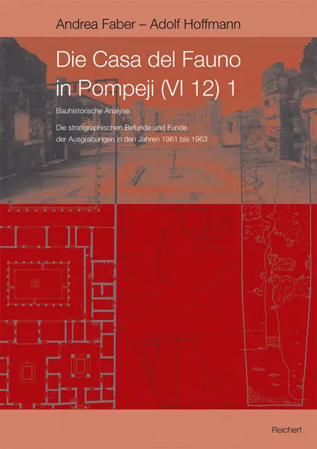 Cover: 9783895006500 | Die Casa del Fauno in Pompeji (VI 12), mit DVD-ROM. Bd.1 | Buch | 2009