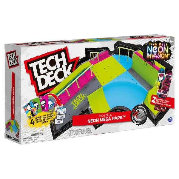 Cover: 778988416600 | TED Tech Deck - Neon Mega Park | In Karton | 41660 | Deutsch | 2024