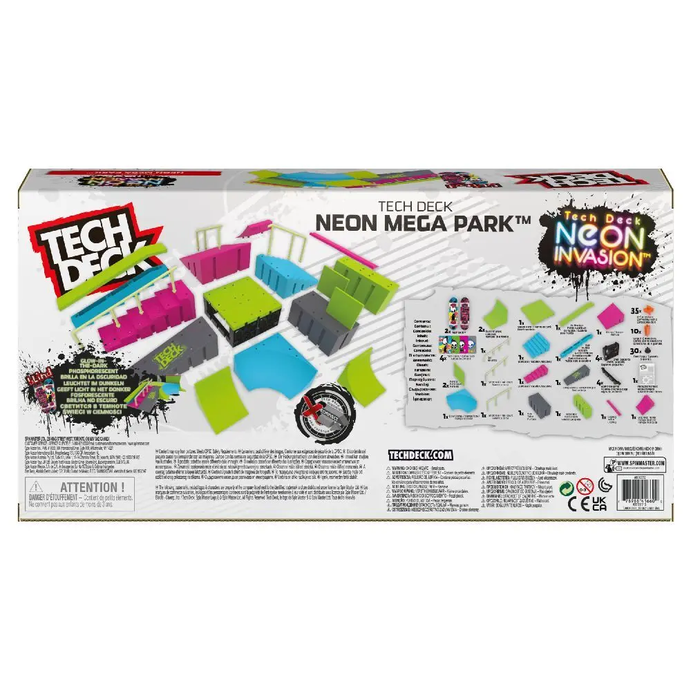 Bild: 778988416600 | TED Tech Deck - Neon Mega Park | In Karton | 41660 | Deutsch | 2024