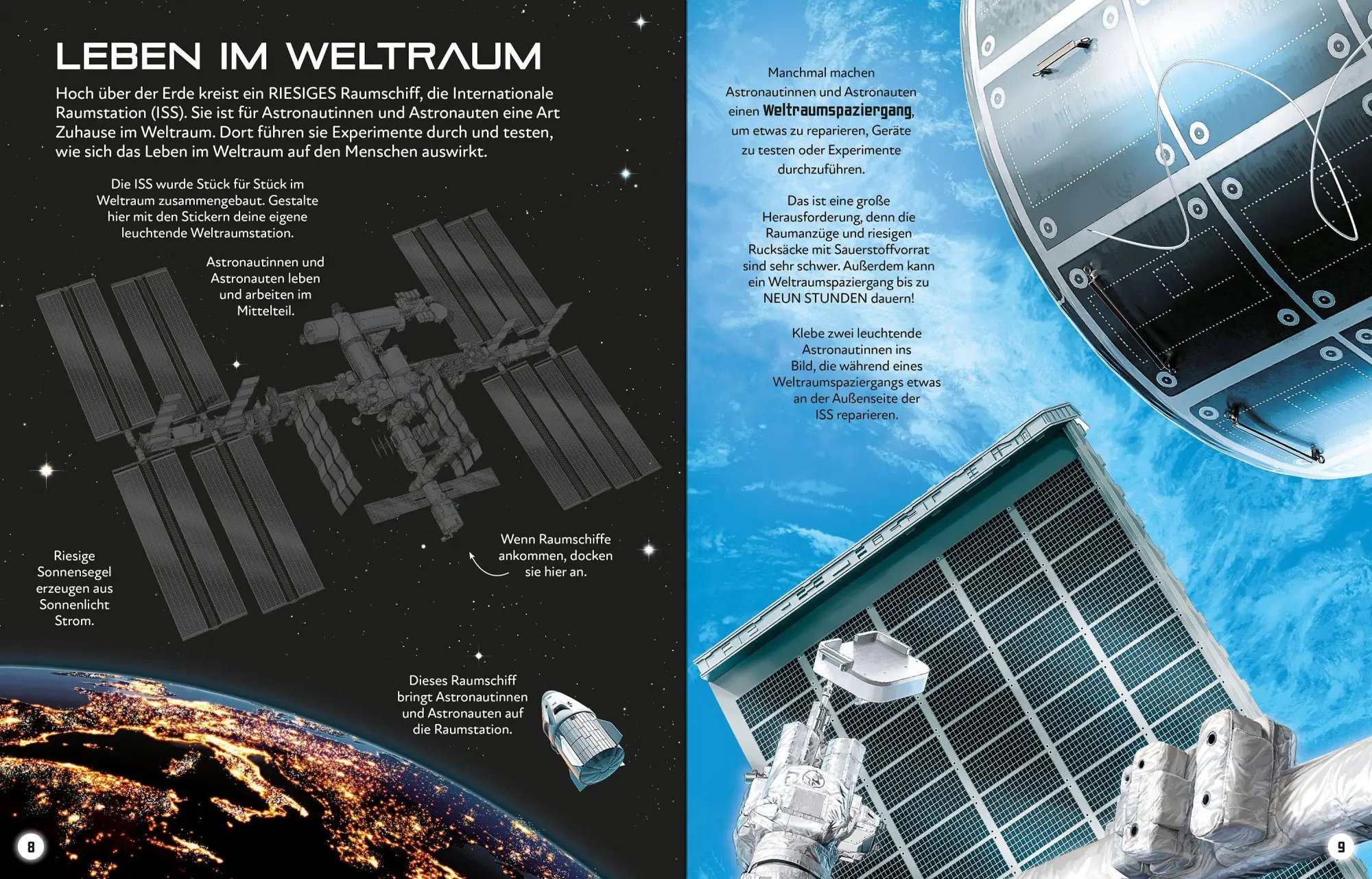 Bild: 9781035706600 | Mein magisches Leuchtsticker-Buch: Im Weltall | Emily Bone | Buch