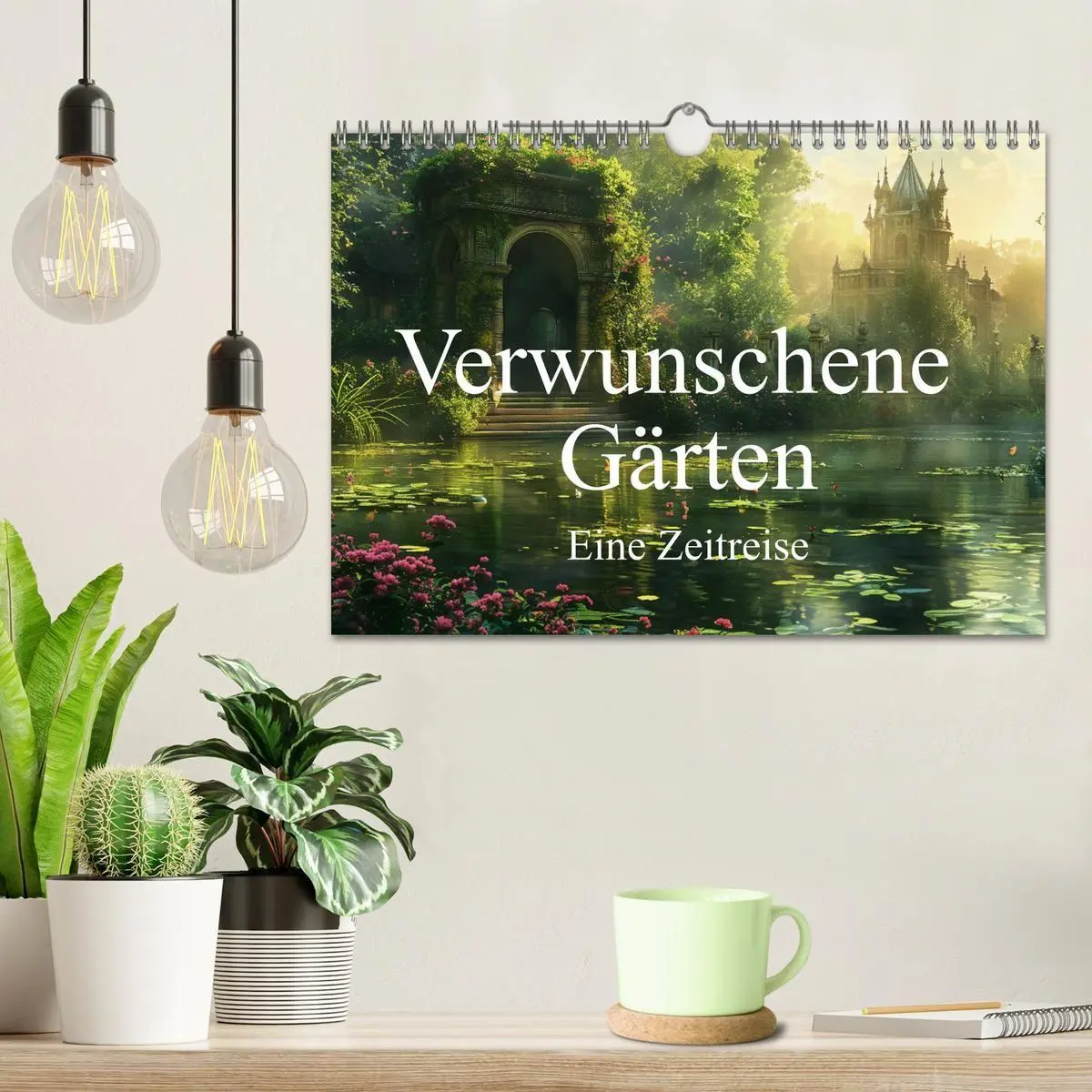 Bild: 9783569146600 | Verwunschene Gärten - Eine Zeitreise (Wandkalender 2027 DIN A4...