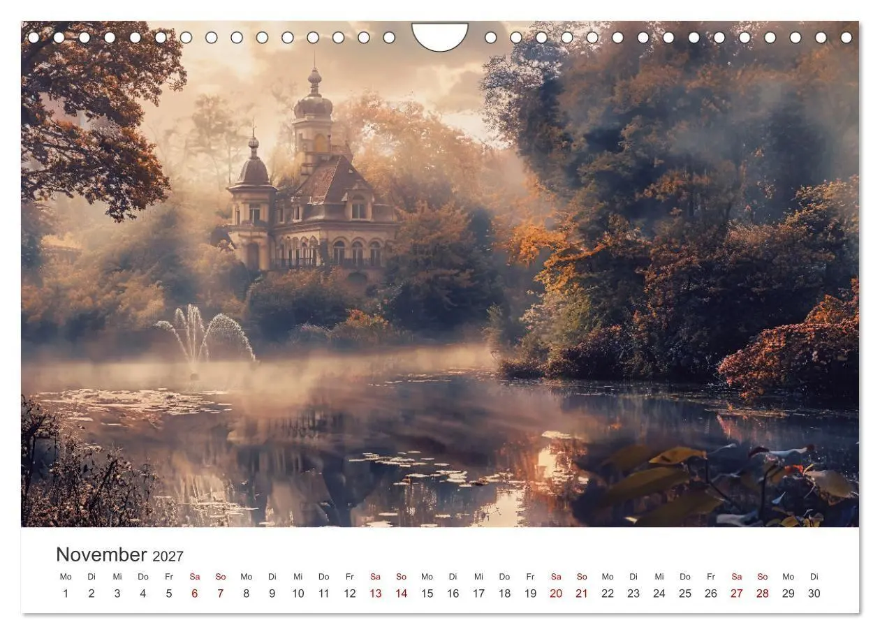 Bild: 9783569146600 | Verwunschene Gärten - Eine Zeitreise (Wandkalender 2027 DIN A4...