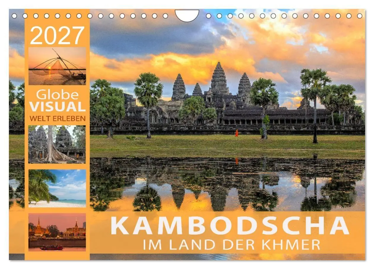 Cover: 9783569526600 | KAMBODSCHA - Im Land der Khmer (Wandkalender 2027 DIN A4 quer),...