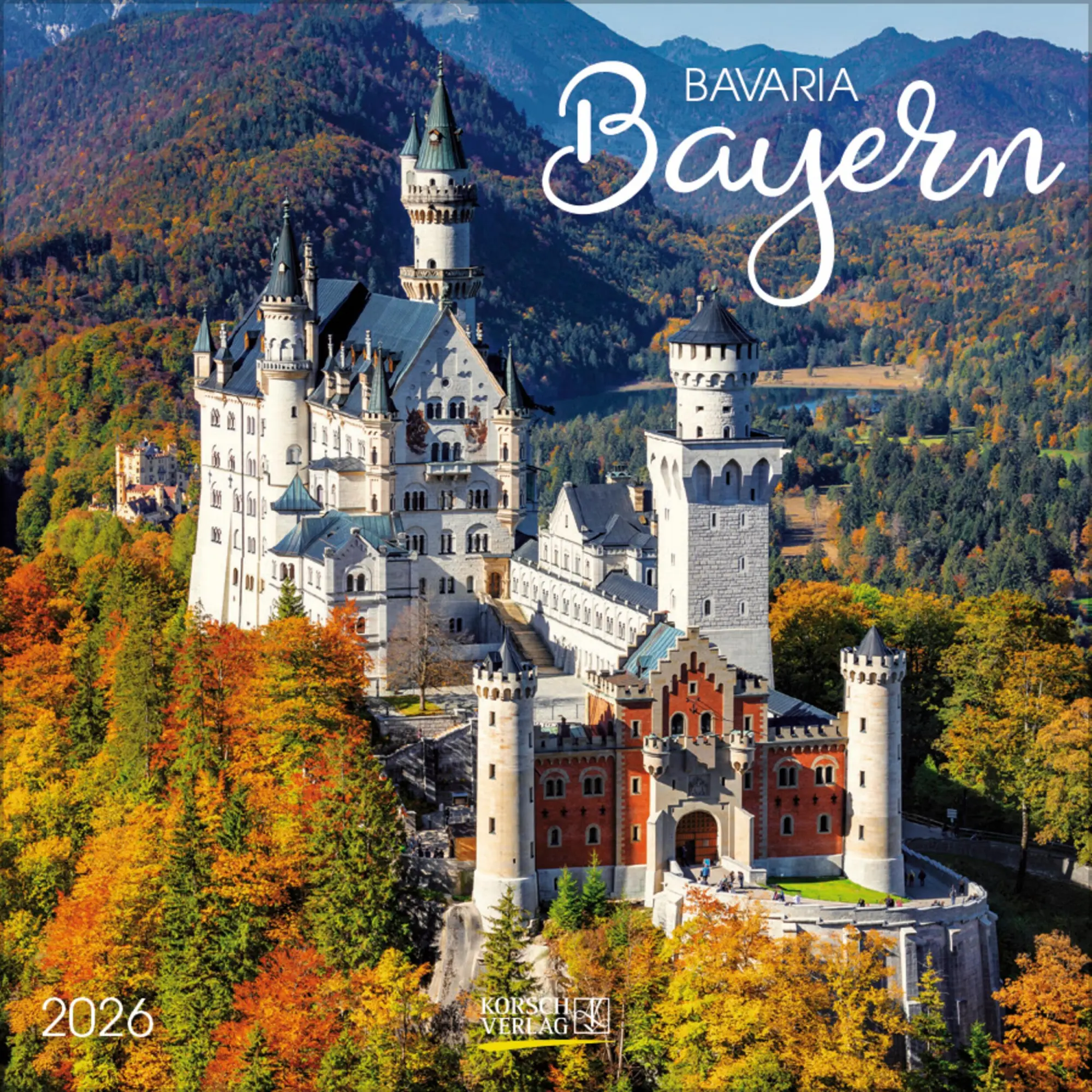 Cover: 9783731886600 | Bayern 2026 | Verlag Korsch | Kalender | 13 S. | Deutsch | 2026
