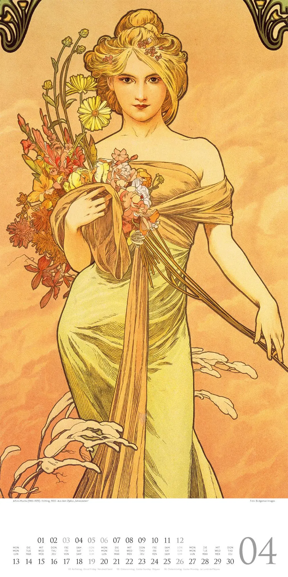 Bild: 9783838426600 | Alfons Mucha Kalender 2026 | Alfons Mucha | Kalender | Spiralbindung