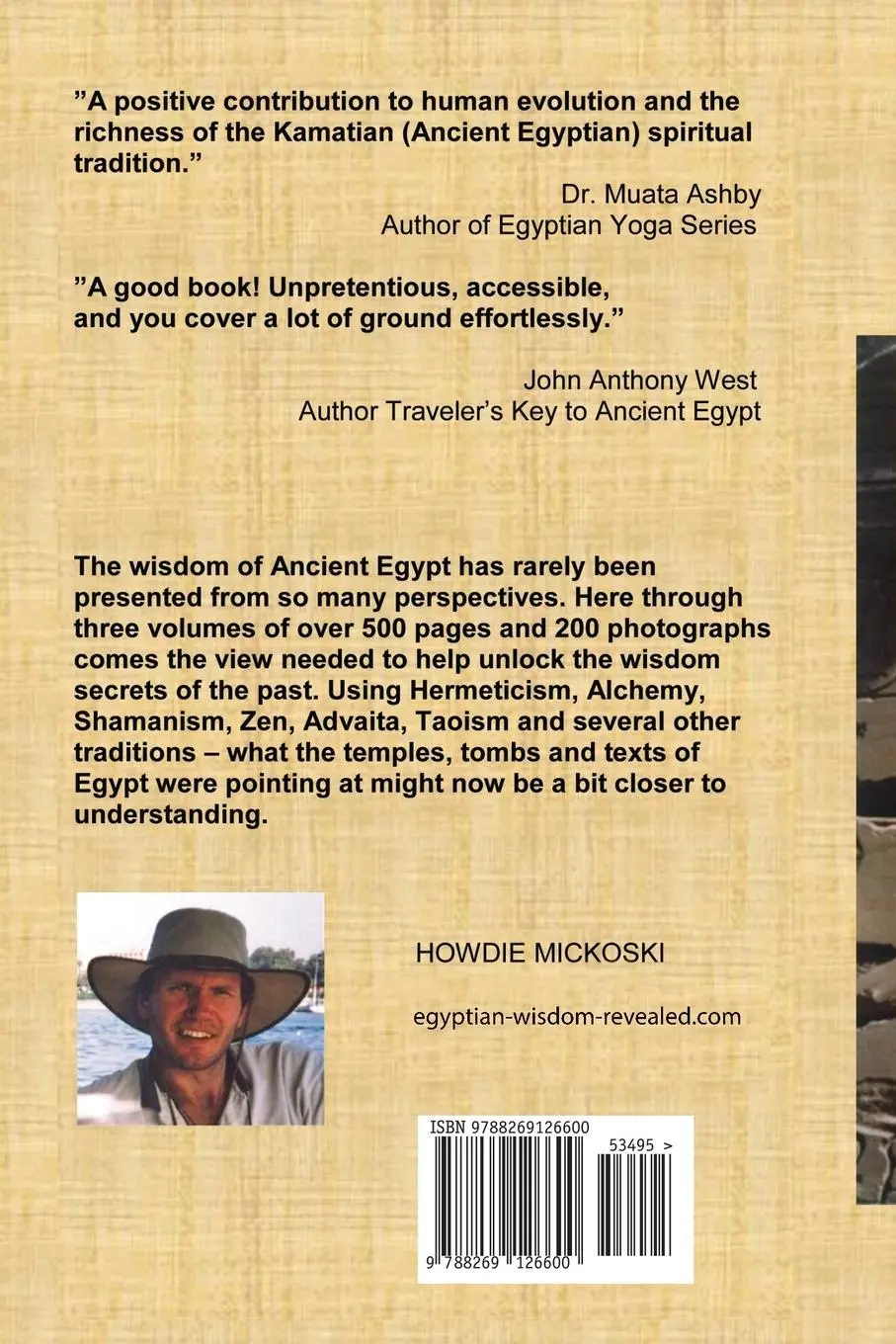 Rückseite: 9788269126600 | The Power of Then | Revealing Egypt's Lost Wisdom- Revised and Updated