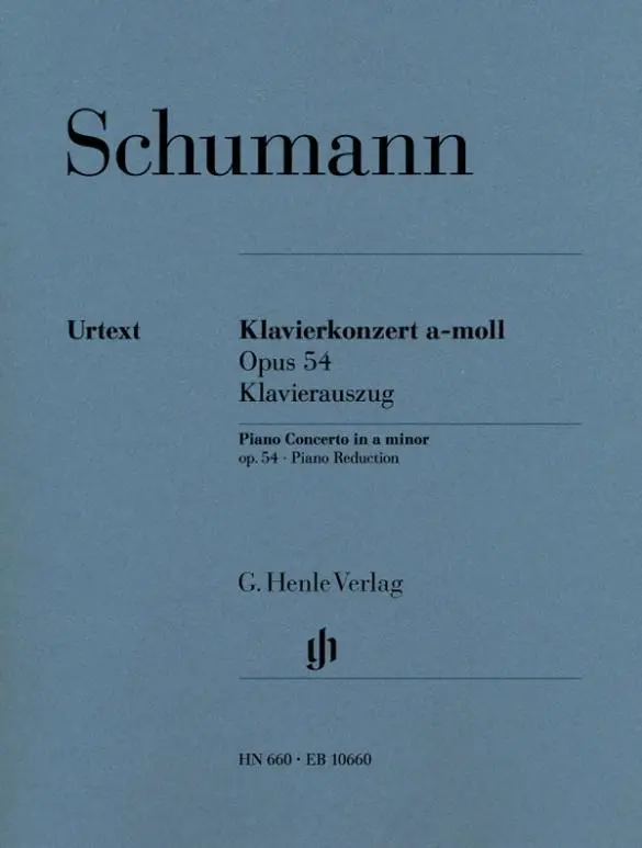 Cover: 9790201806600 | Klavierkonzert a-moll, op. 54. Klavierauszug | Robert Schumann | Buch