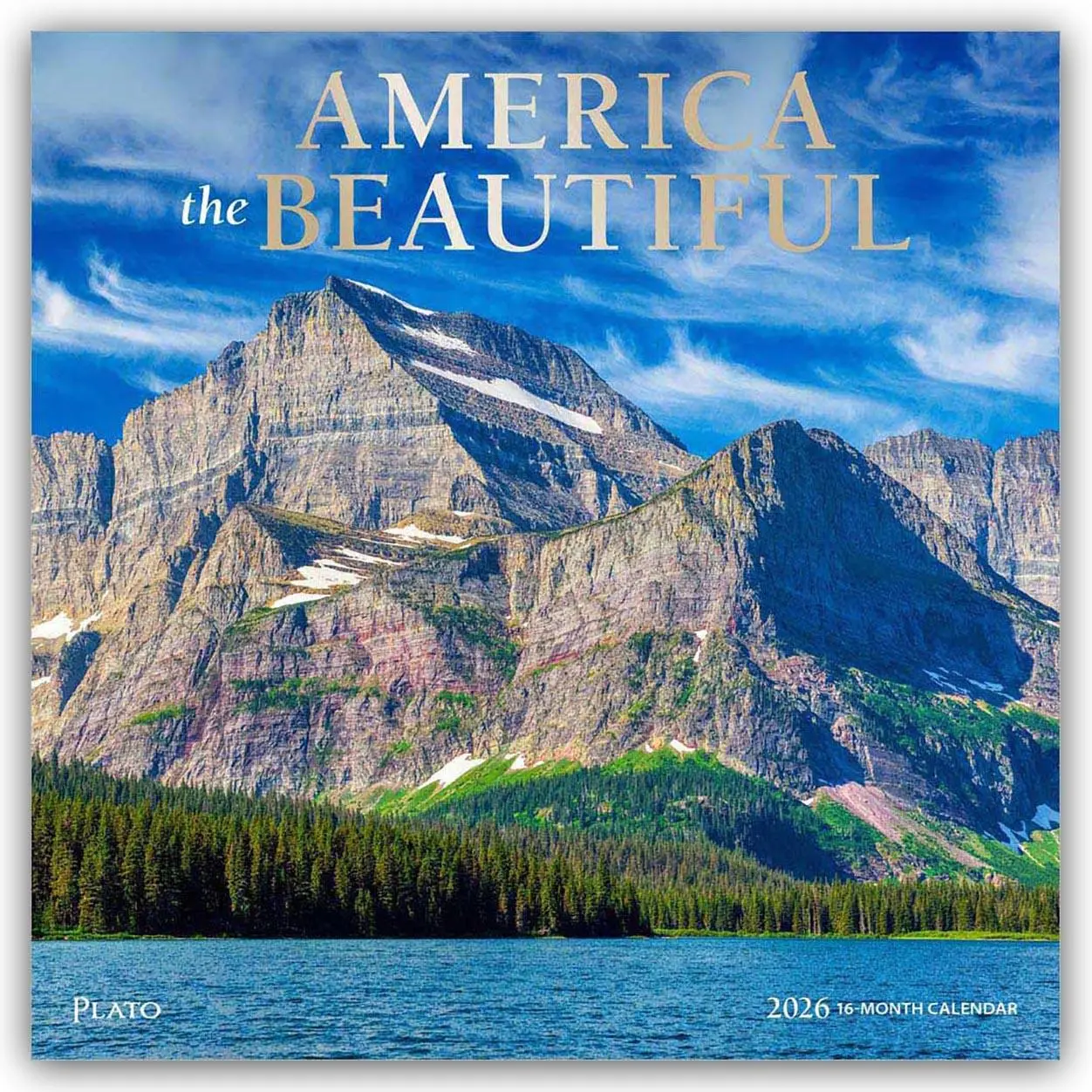 Cover: 9798330706600 | American the Beautiful - Schönes Amerika 2026 - 16-Monatskalender