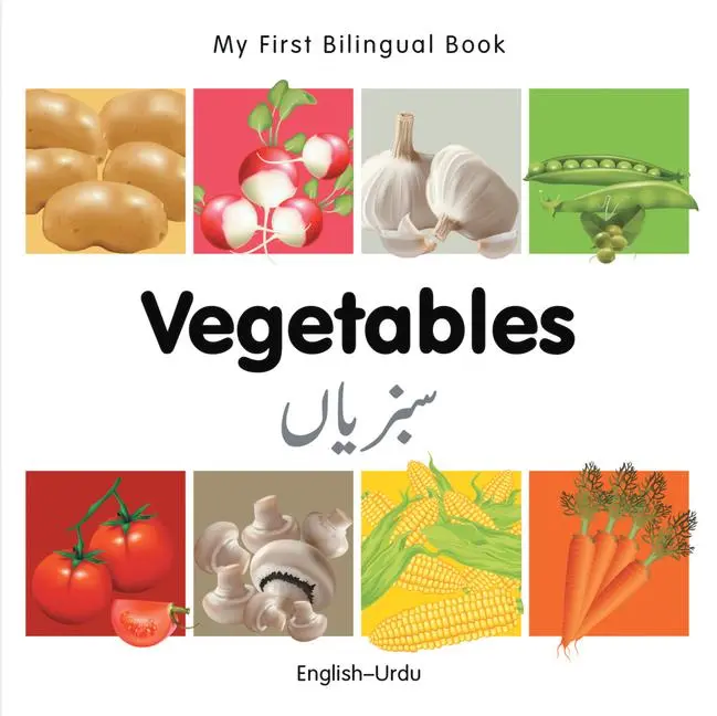 Cover: 9781840596700 | My First Bilingual Book-Vegetables (English-Urdu) | Milet Publishing