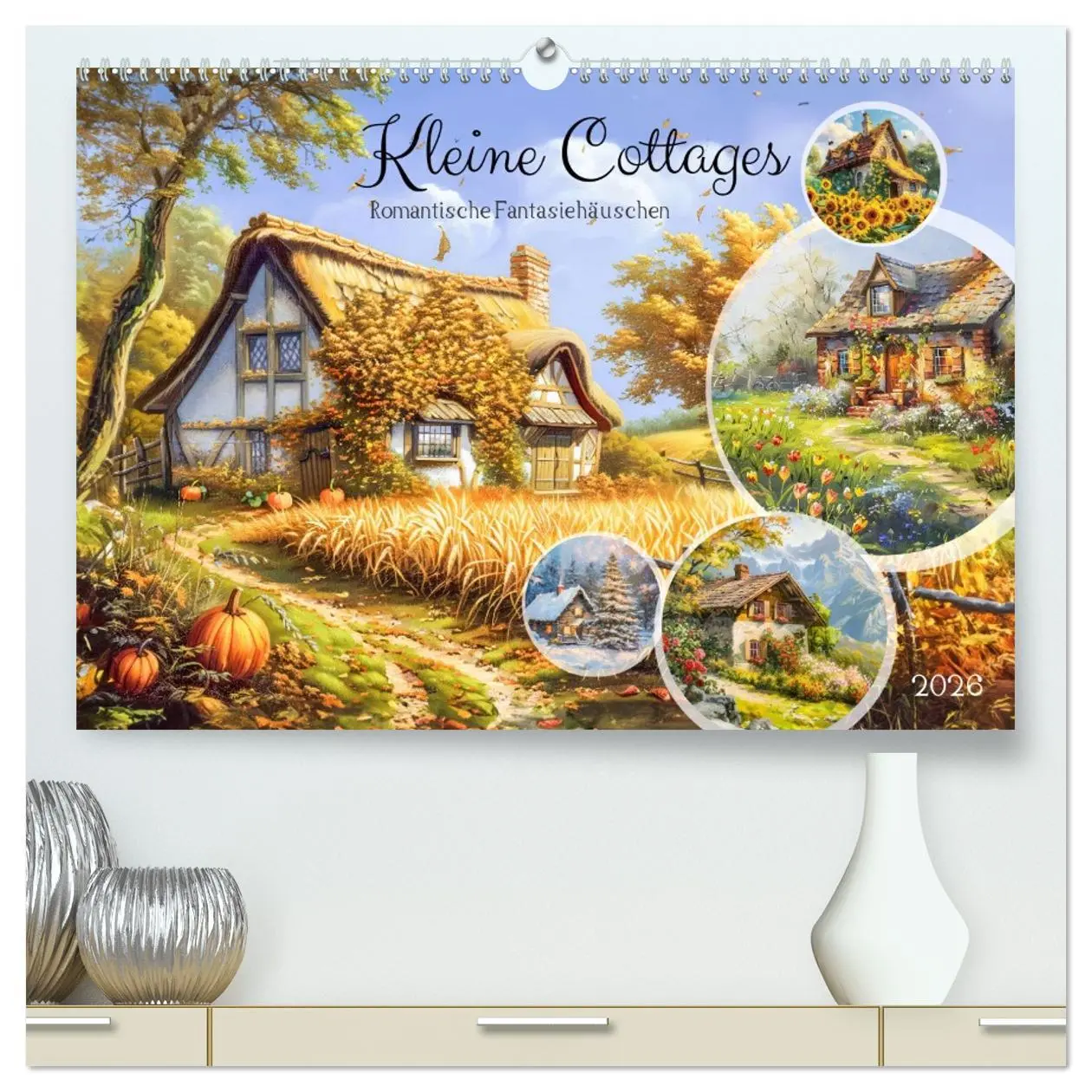 Cover: 9783457406700 | Kleine Cottages - Romantische Fantasiehäuschen (hochwertiger...