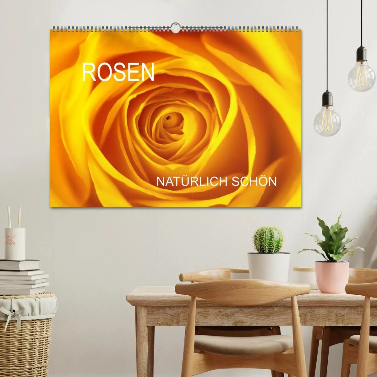 Bild: 9783516116700 | Rosen natürlich schön (Wandkalender 2026 DIN A2 quer), CALVENDO...