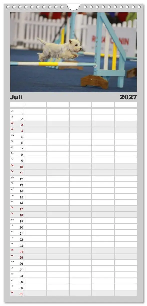Bild: 9783594336700 | Familienplaner 2027 - West Highland White Terrier - Selbstbewustes...