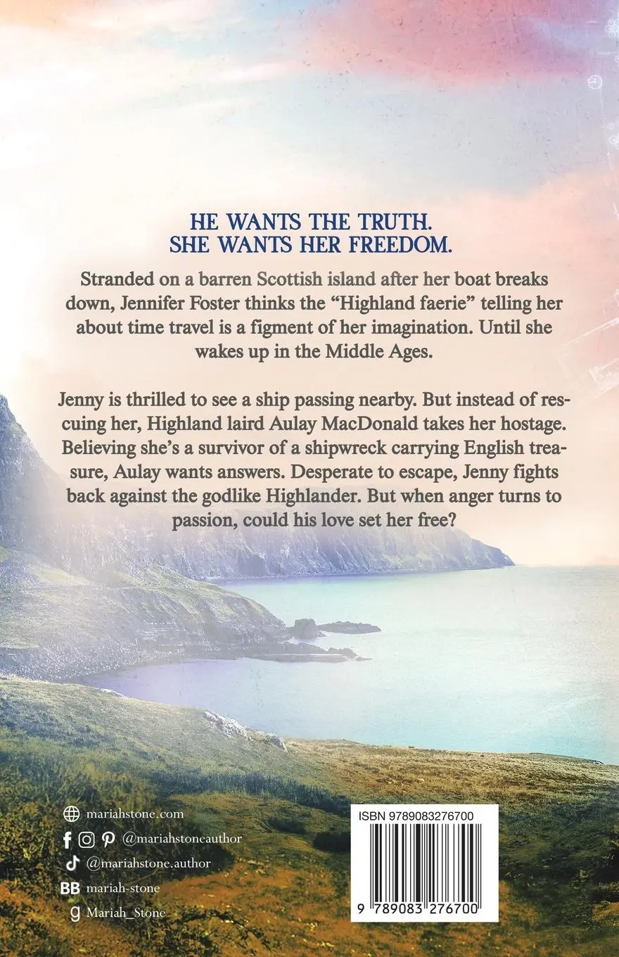 Rückseite: 9789083276700 | Highlander's Claim | A Scottish historical time travel romance | Stone