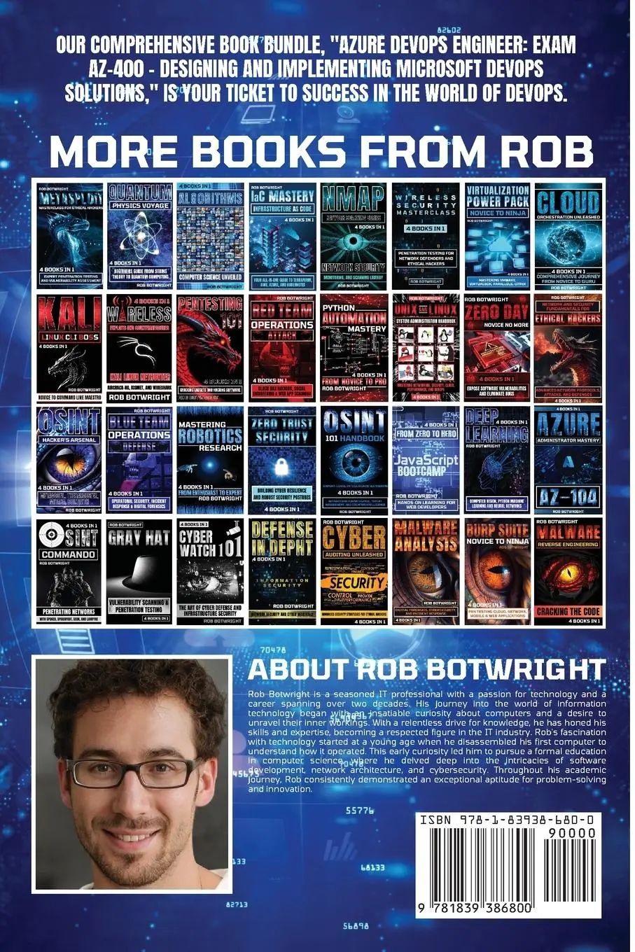 Rückseite: 9781839386800 | Azure DevOps Engineer | Rob Botwright | Taschenbuch | Englisch | 2024