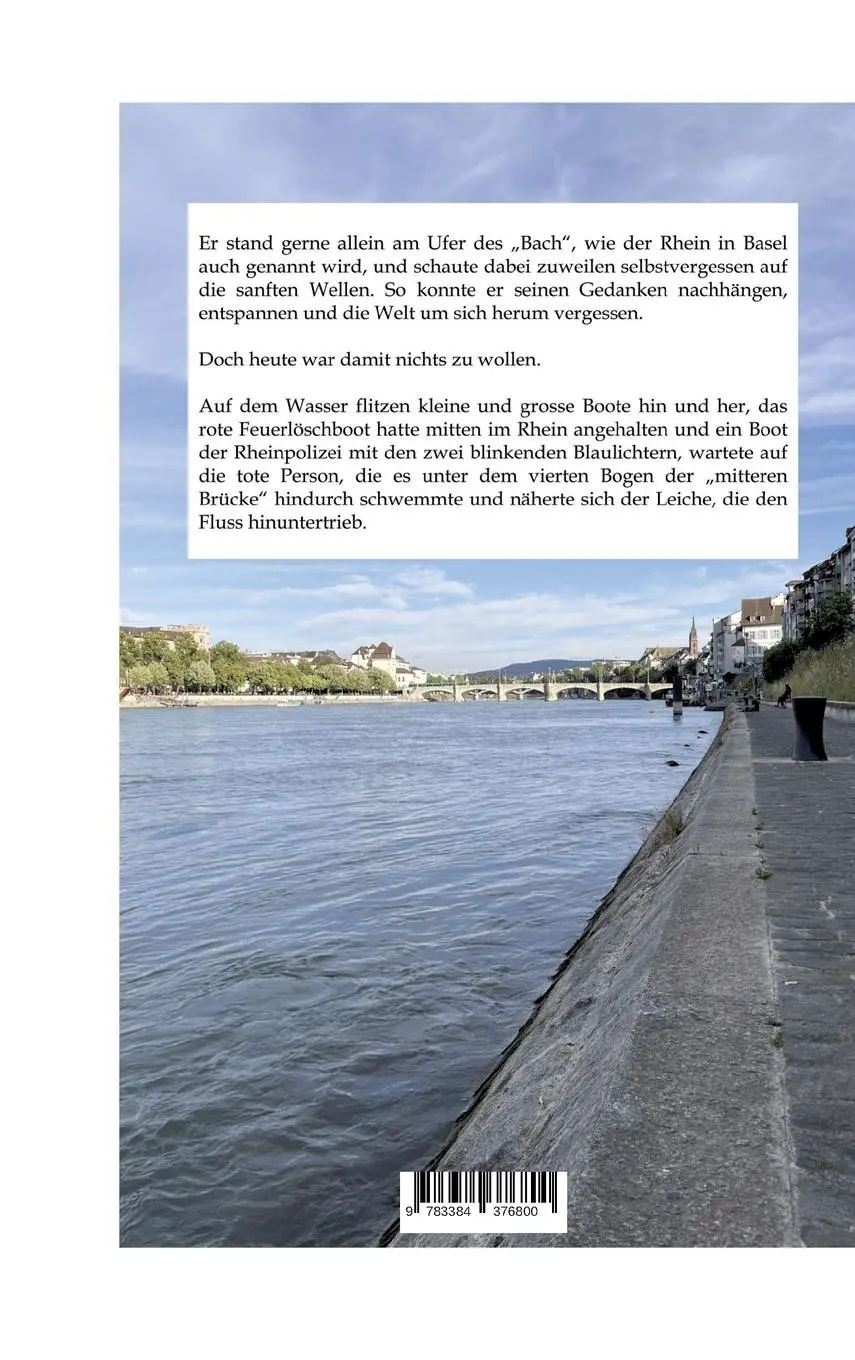 Rückseite: 9783384376800 | Stiller Rhein | Kriminalroman | Urs Herzog | Buch | 296 S. | Deutsch