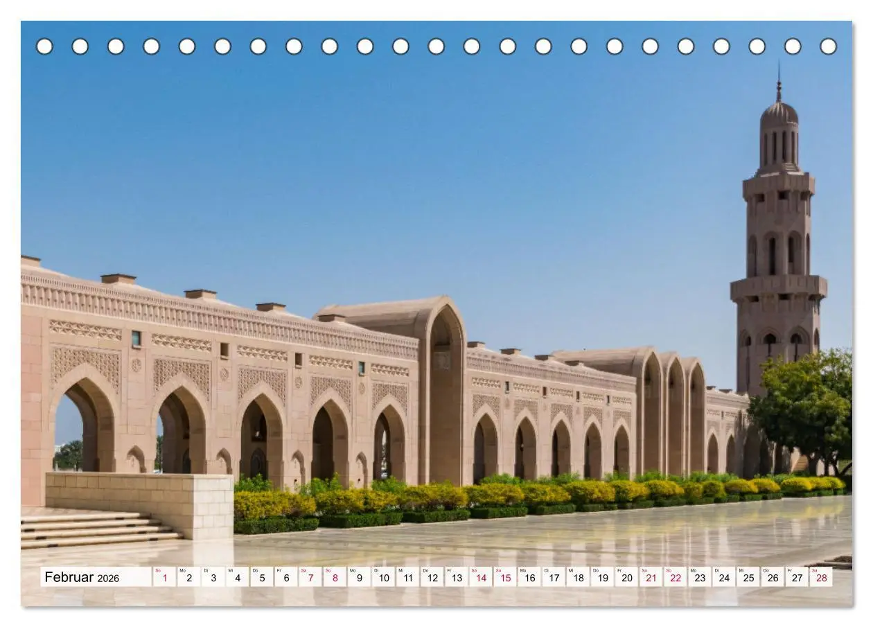 Bild: 9783457636800 | Faszinierender Oman (Tischkalender 2026 DIN A5 quer), CALVENDO...