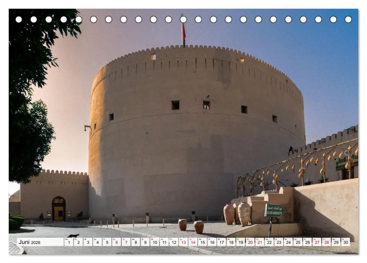 Bild: 9783457636800 | Faszinierender Oman (Tischkalender 2026 DIN A5 quer), CALVENDO...