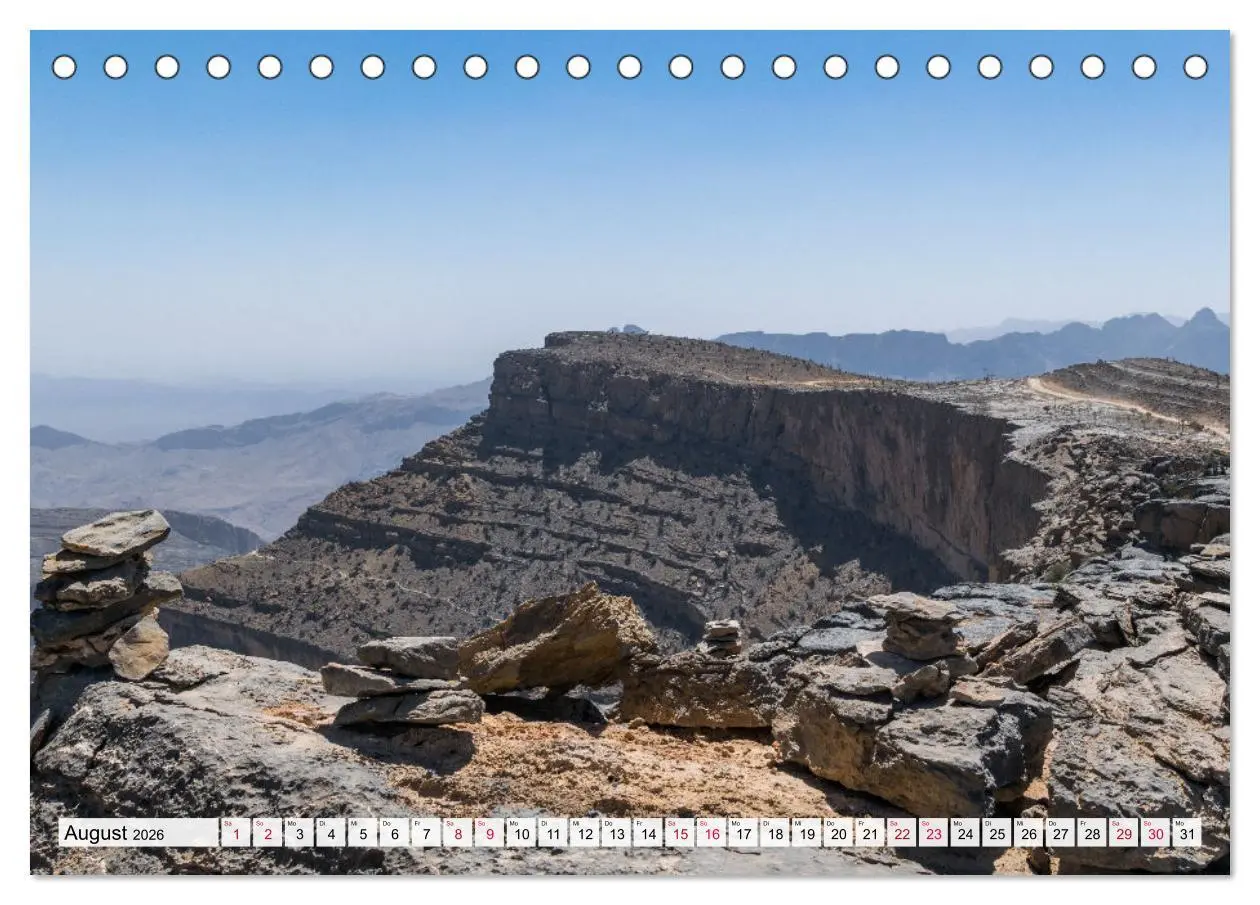 Bild: 9783457636800 | Faszinierender Oman (Tischkalender 2026 DIN A5 quer), CALVENDO...