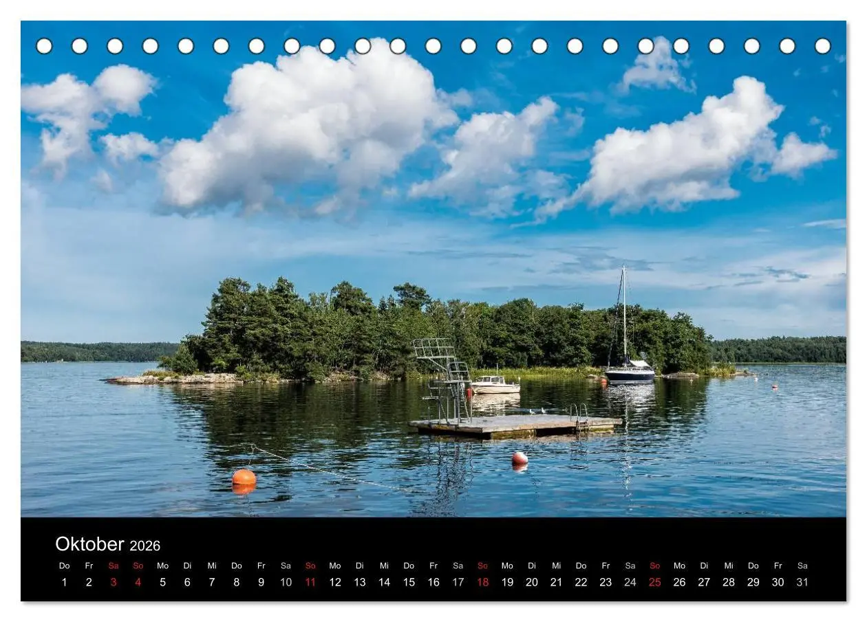 Bild: 9783516036800 | Schärengarten an der schwedischen Ostküste (Tischkalender 2026 DIN...