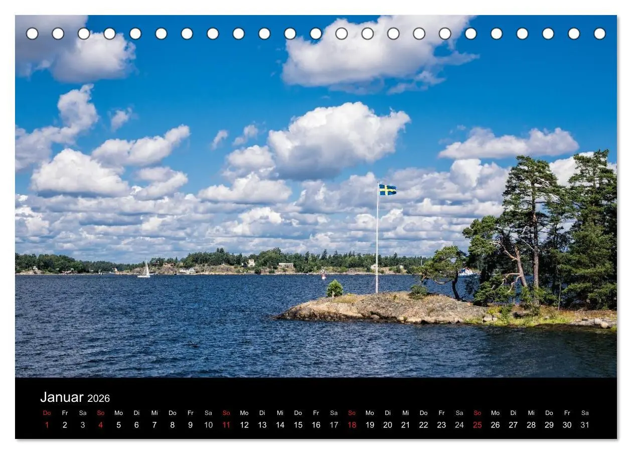 Bild: 9783516036800 | Schärengarten an der schwedischen Ostküste (Tischkalender 2026 DIN...