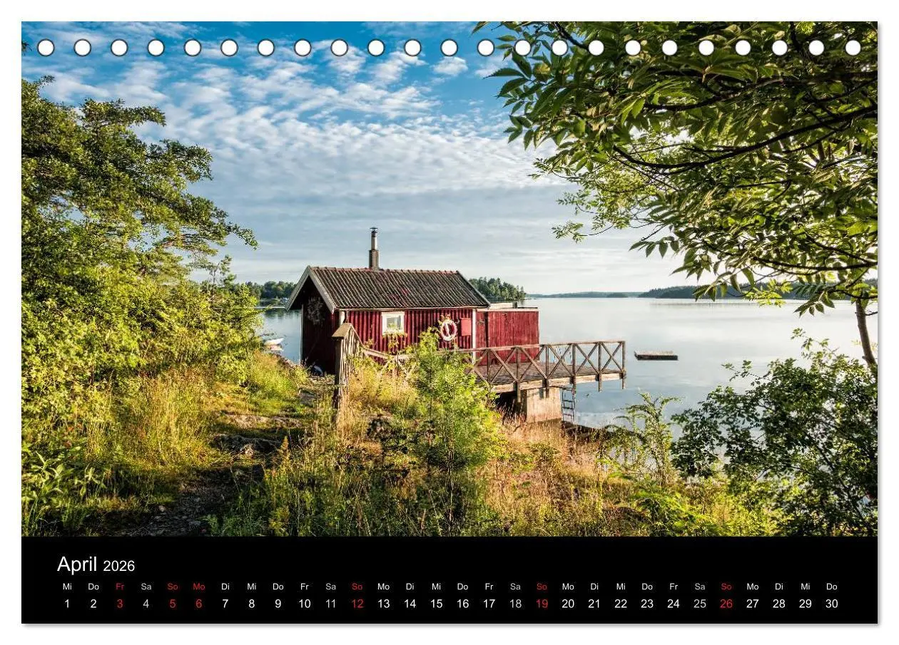 Bild: 9783516036800 | Schärengarten an der schwedischen Ostküste (Tischkalender 2026 DIN...