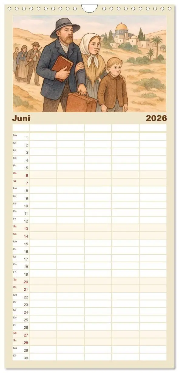 Bild: 9783516656800 | Familienplaner 2026 - Selma Lagerlöf mit 5 Spalten (Wandkalender,...