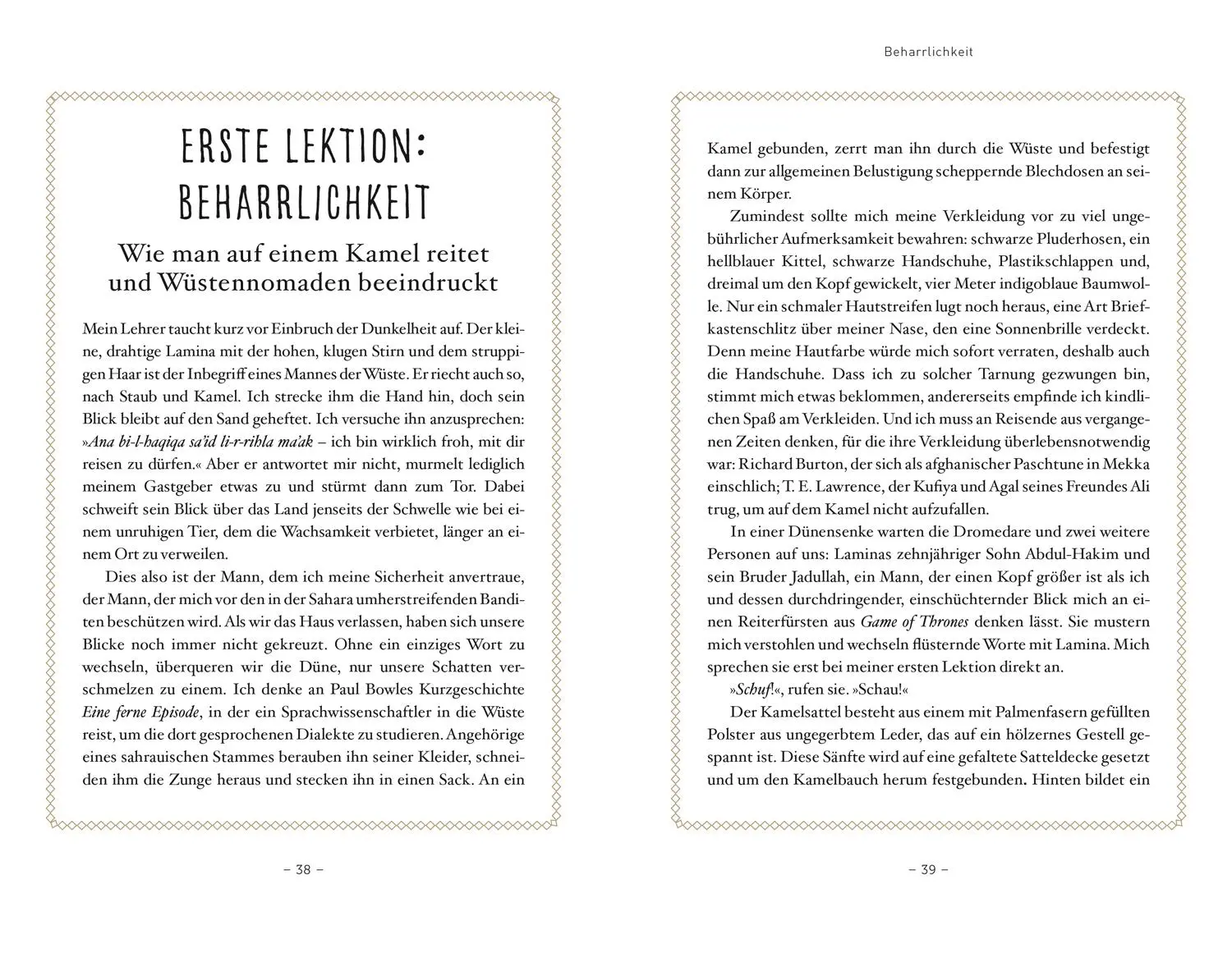 Bild: 9783770166800 | Die acht Lektionen der Wüste | Nicholas Jubber | Taschenbuch | 343 S.