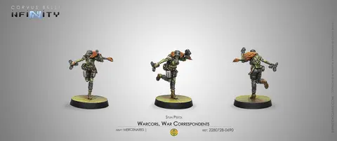 Cover: 2807280006900 | Warcors; War Correspondents (Stun Pistol) | 280728-0690 | englisch