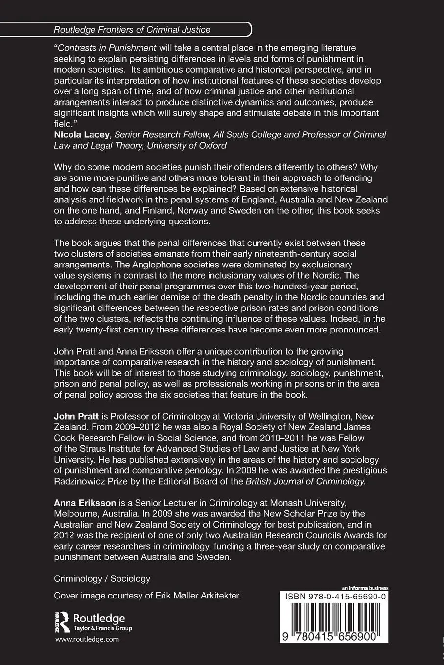 Rückseite: 9780415656900 | Contrasts in Punishment | John Pratt (u. a.) | Taschenbuch | Englisch