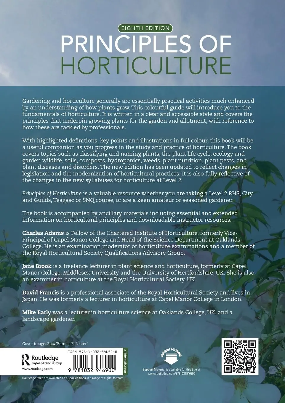 Rückseite: 9781032946900 | Principles of Horticulture | Charles Adams (u. a.) | Taschenbuch