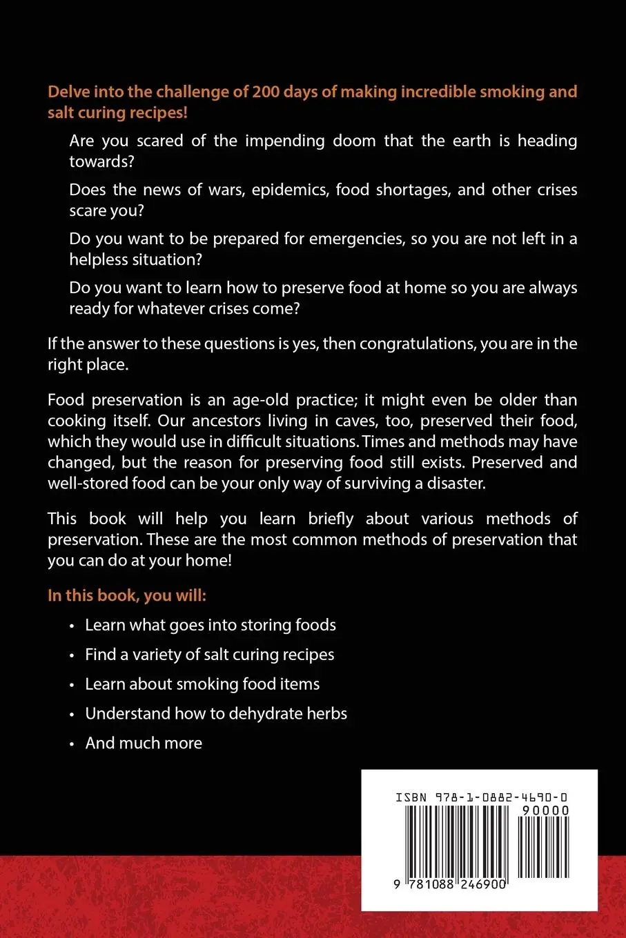 Rückseite: 9781088246900 | Smoking and Salt Curing Cookbook FOR PREPPERS | Teresita Vargas | Buch