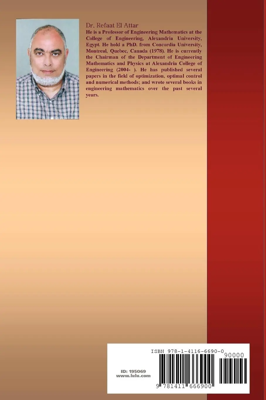 Rückseite: 9781411666900 | Special Functions and Orthogonal Polynomials | Refaat El Attar | Buch