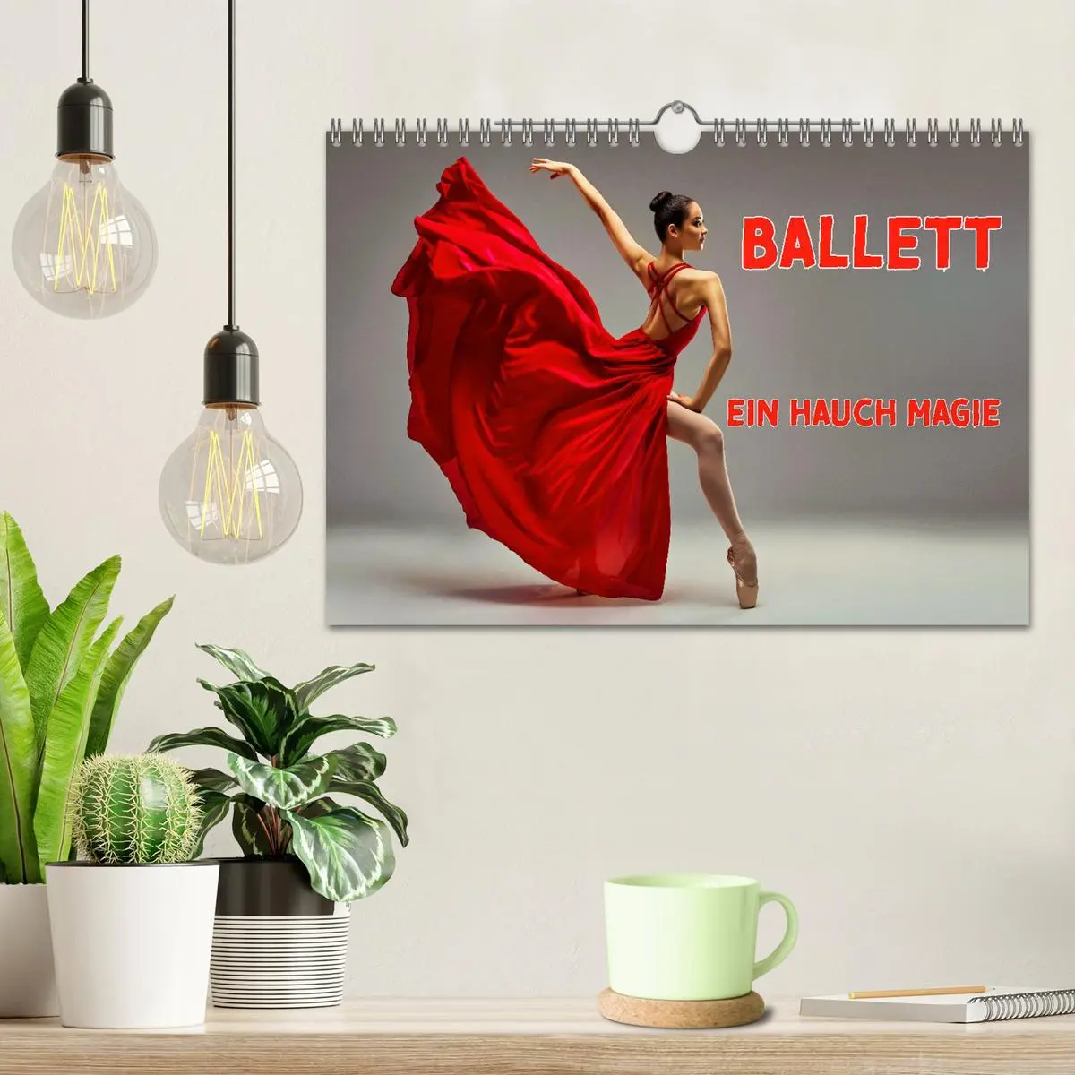 Bild: 9783457316900 | BALLETT - ein Hauch Magie (Wandkalender 2026 DIN A4 quer), CALVENDO...