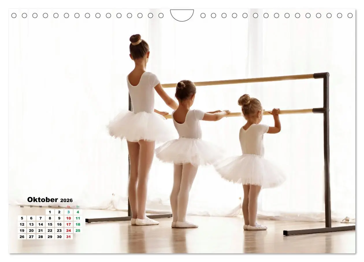 Bild: 9783457316900 | BALLETT - ein Hauch Magie (Wandkalender 2026 DIN A4 quer), CALVENDO...