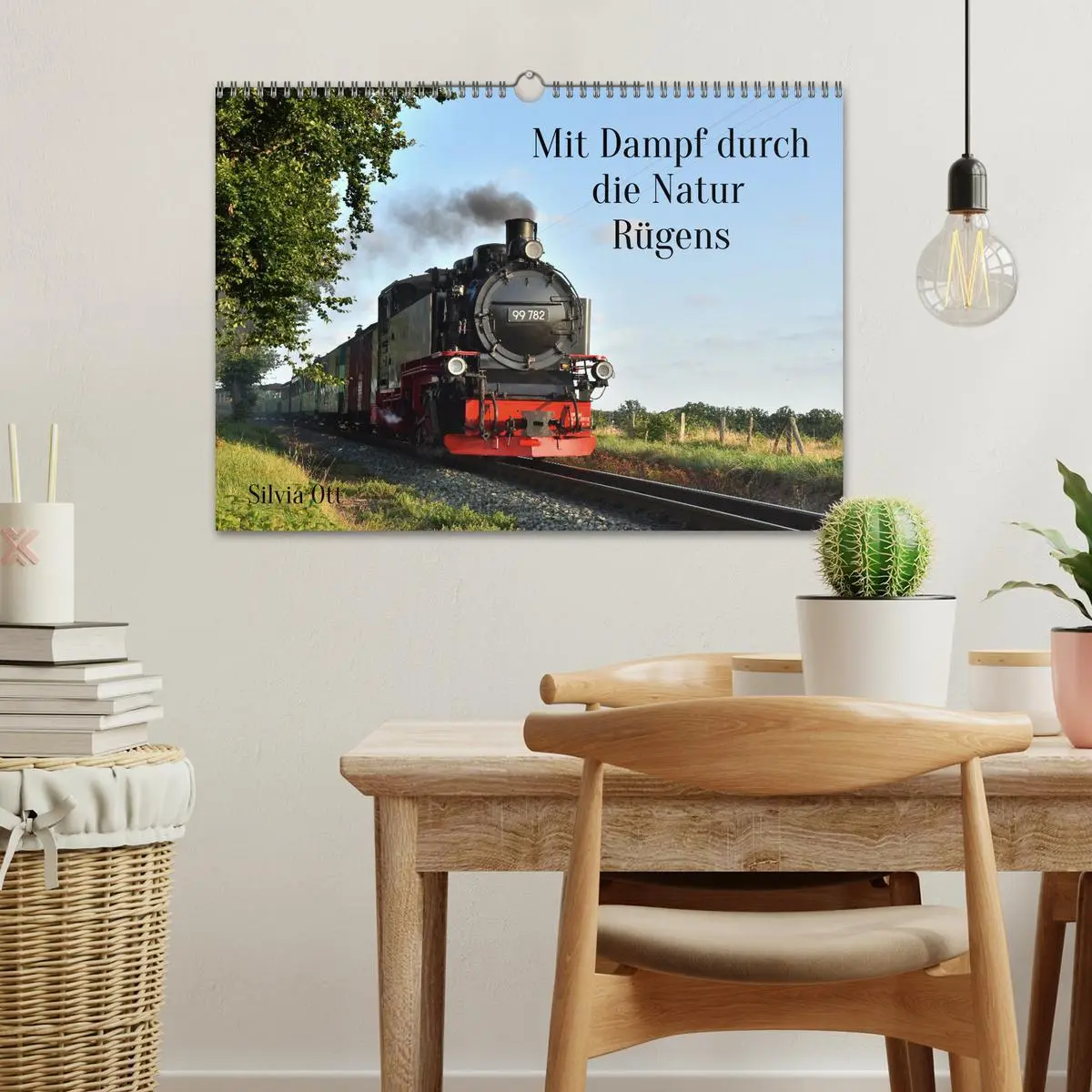 Bild: 9783457626900 | Mit Dampf durch die Natur Rügens (Wandkalender 2026 DIN A3 quer),...