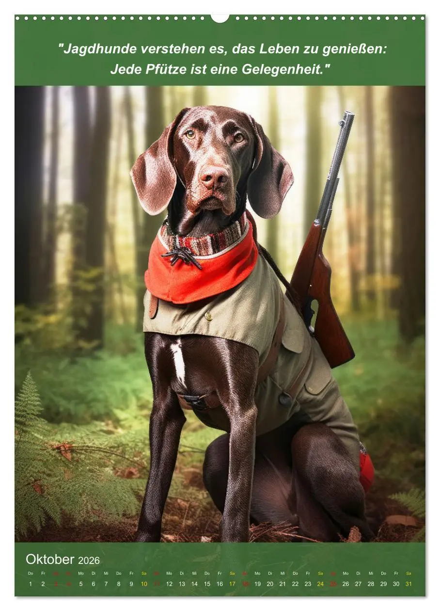 Bild: 9783516266900 | Lustige Jagdhunde mit Jägerlatein (hochwertiger Premium...