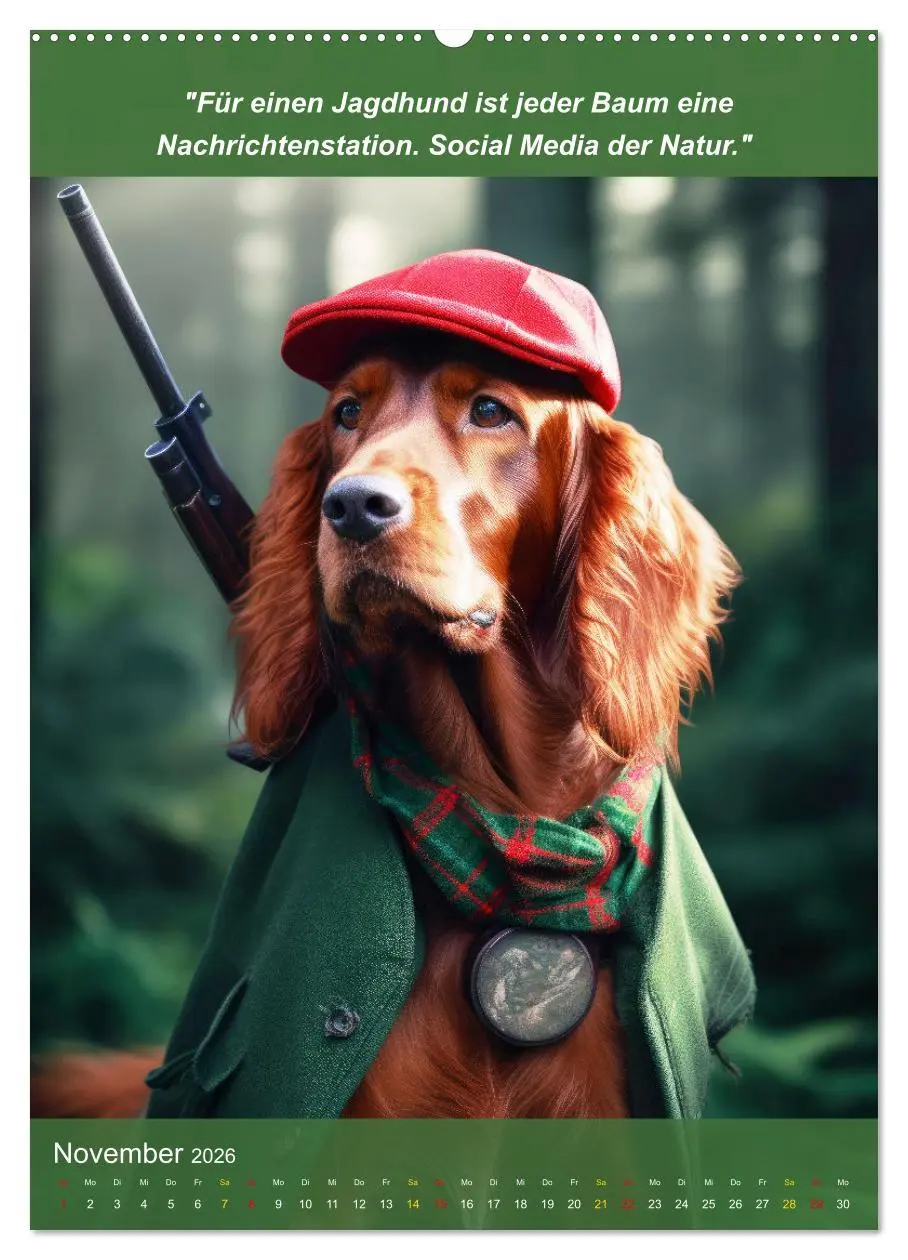 Bild: 9783516266900 | Lustige Jagdhunde mit Jägerlatein (hochwertiger Premium...