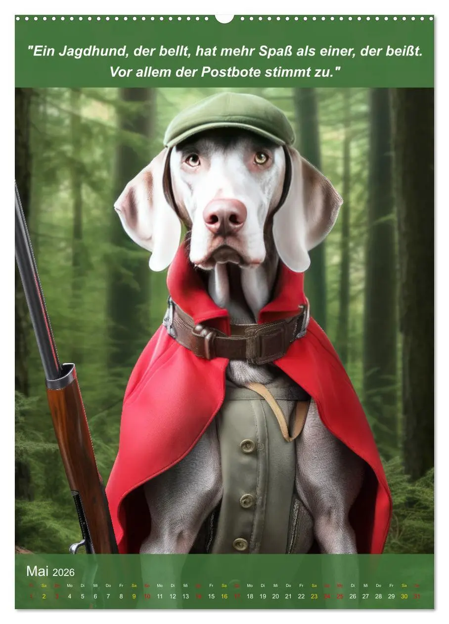 Bild: 9783516266900 | Lustige Jagdhunde mit Jägerlatein (hochwertiger Premium...