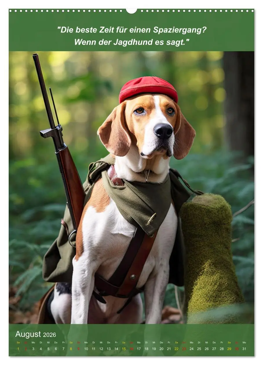 Bild: 9783516266900 | Lustige Jagdhunde mit Jägerlatein (hochwertiger Premium...