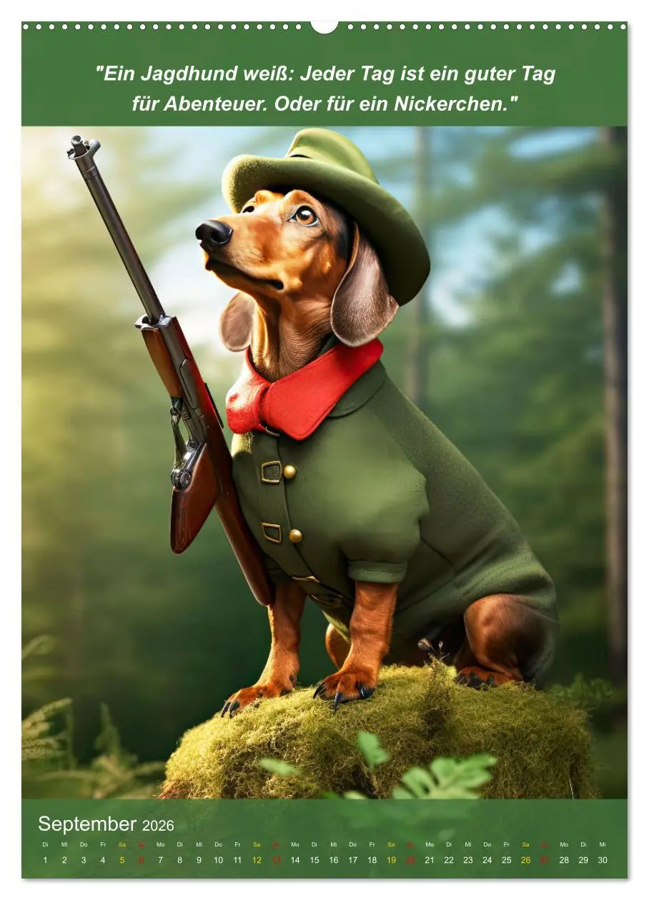 Bild: 9783516266900 | Lustige Jagdhunde mit Jägerlatein (hochwertiger Premium...