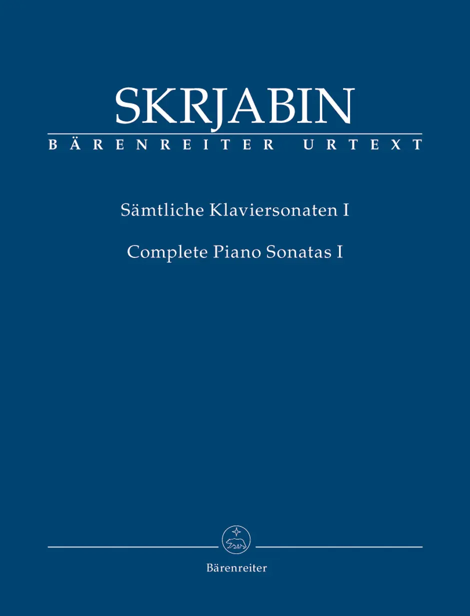 Cover: 9790006536900 | Sämtliche Klaviersonaten I | Bärenreiter Urtext | Aleksandr Skrjabin