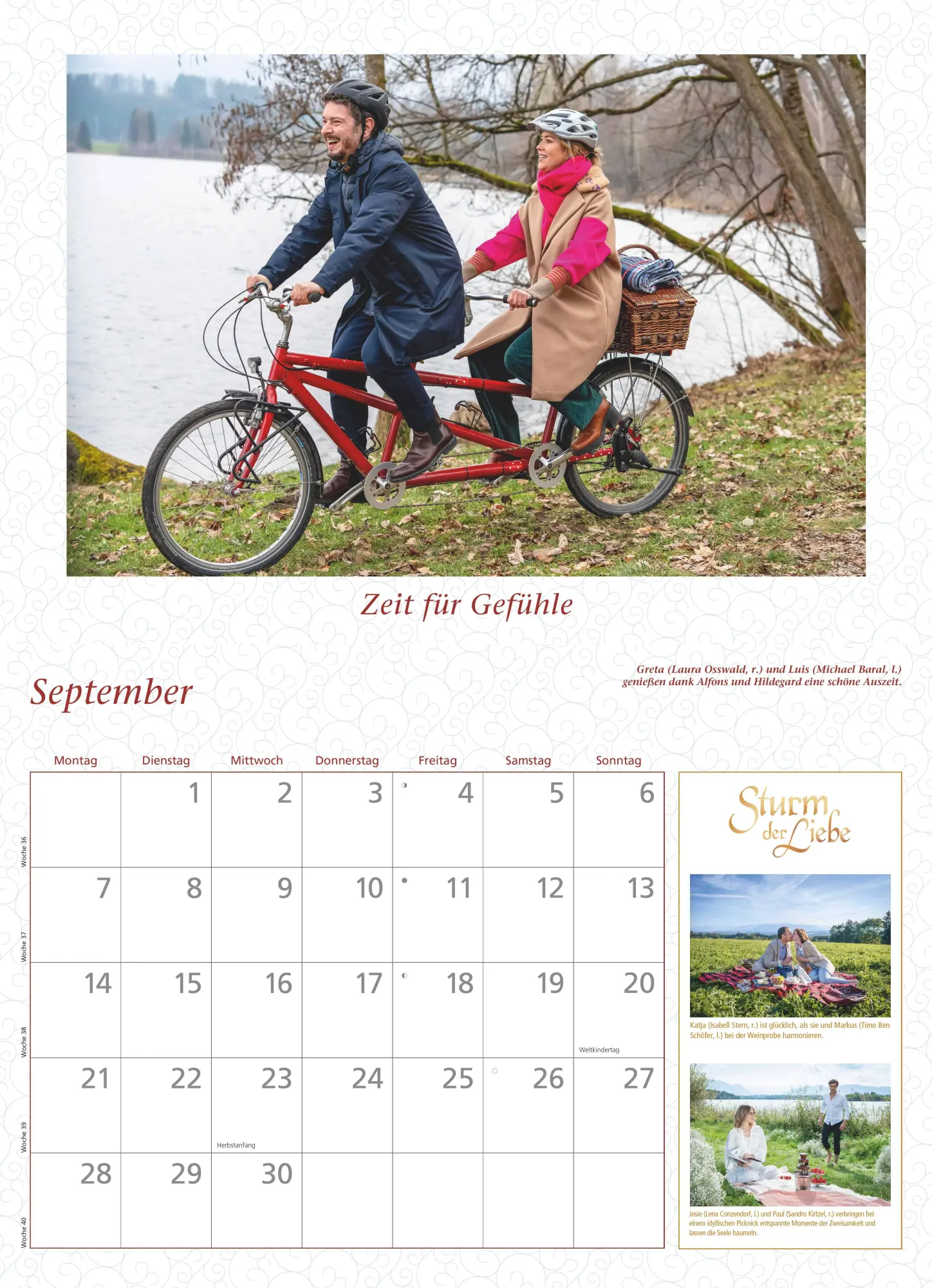 Bild: 4069095007000 | Sturm der Liebe 2026 - Broschürenkalender - Wandkalender - mit...