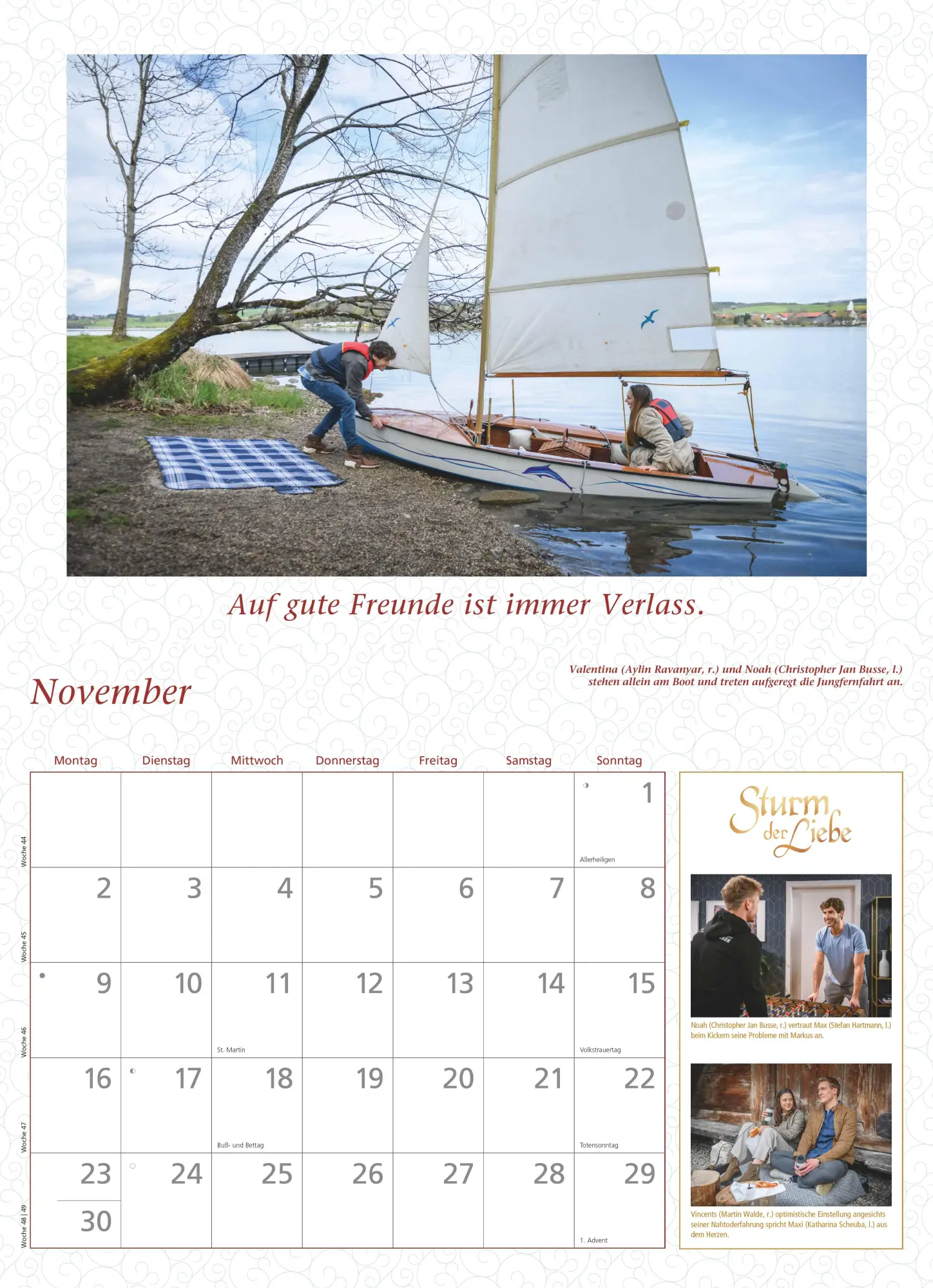 Bild: 4069095007000 | Sturm der Liebe 2026 - Broschürenkalender - Wandkalender - mit...