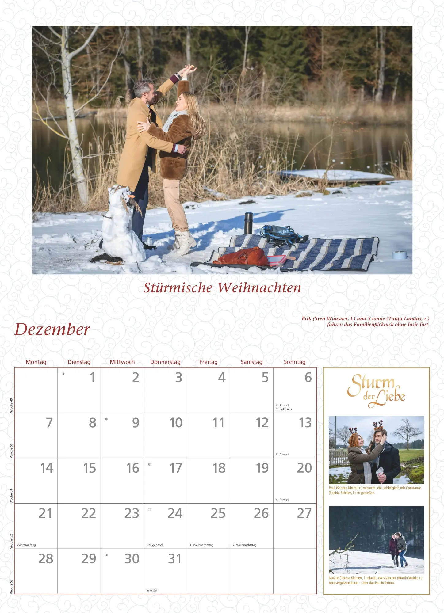 Bild: 4069095007000 | Sturm der Liebe 2026 - Broschürenkalender - Wandkalender - mit...
