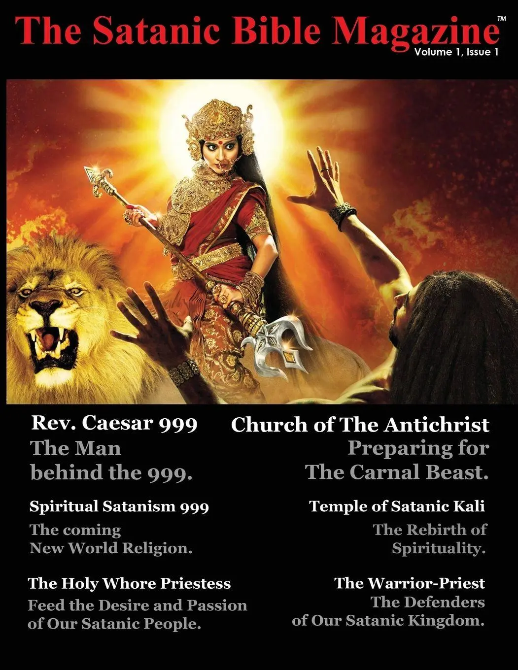 Cover: 9781943287000 | The Satanic Bible Magazine | George A. Hart | Taschenbuch | Englisch